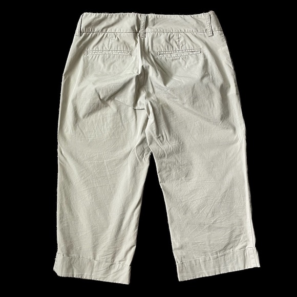 Moda International Khaki Wide-Leg Capris - Picture 2 of 5